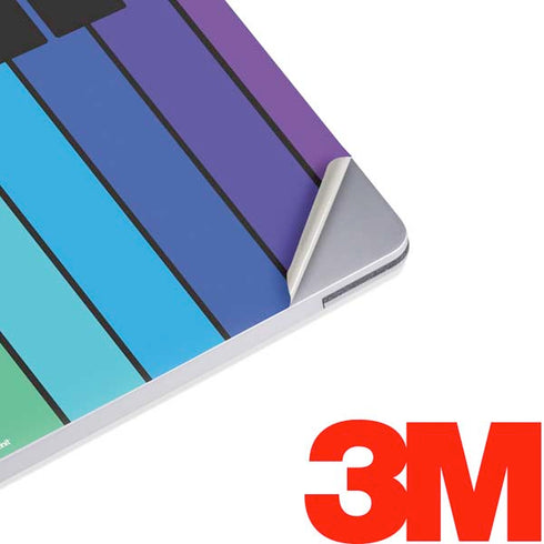 Color Piano Keys Surface Laptop 2 Skin